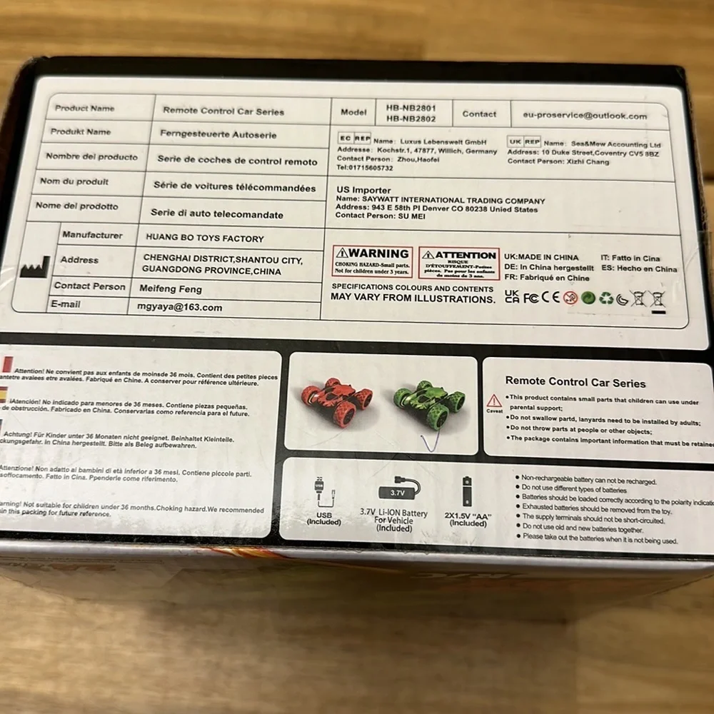 fancy stunt new box
